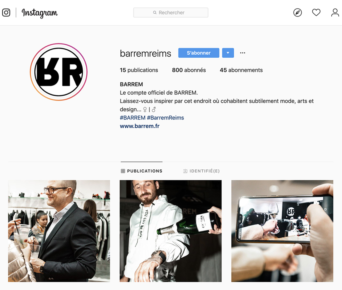 Gestion Instagram - Community Manager