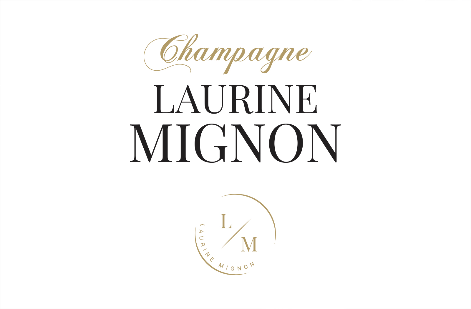 Présentation du projet Champagne Laurine Mignon
