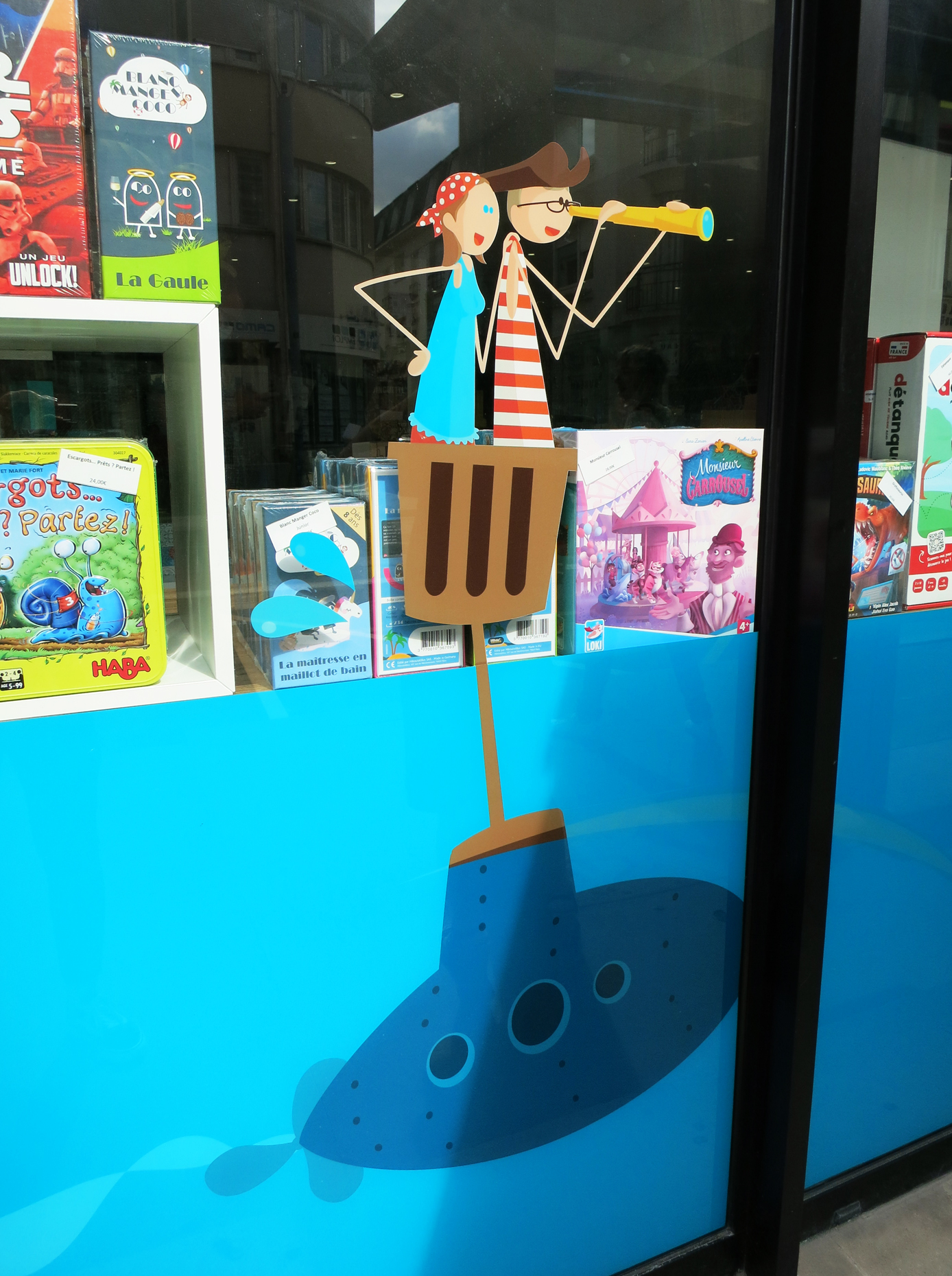 Vinyle vitrine